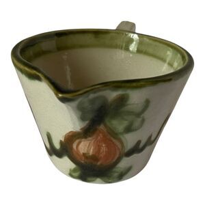 John B Taylor Pear Mug Cottagecore Grandmacore Stoneware Coffee Creamer VTG